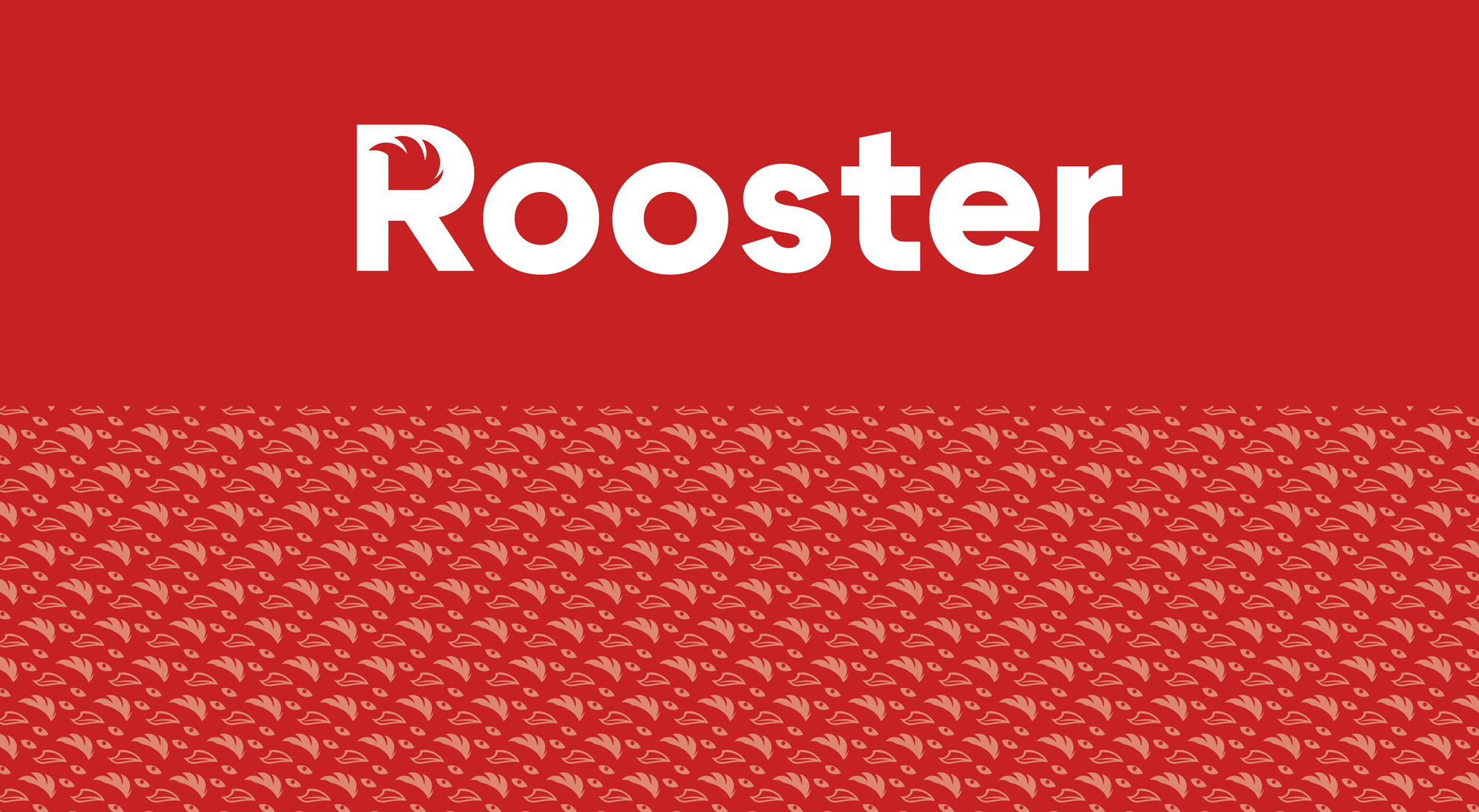Pattern Rooster grill and beer