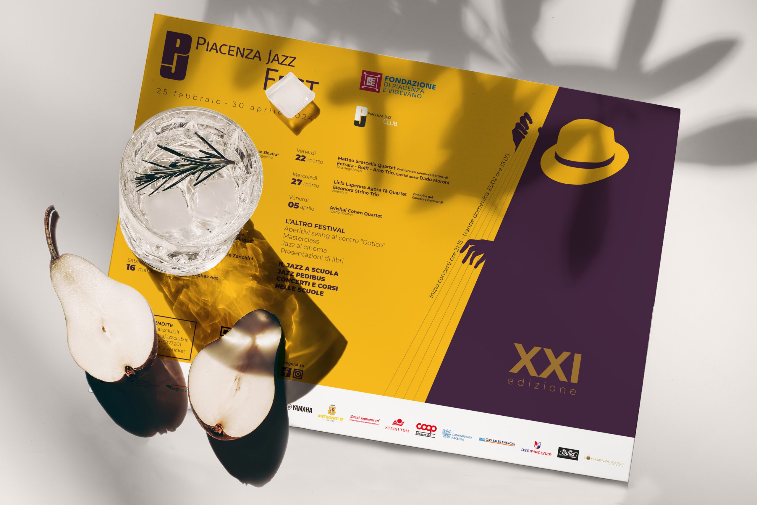 Tovaglietta Piacenza Jazz Fest 2024