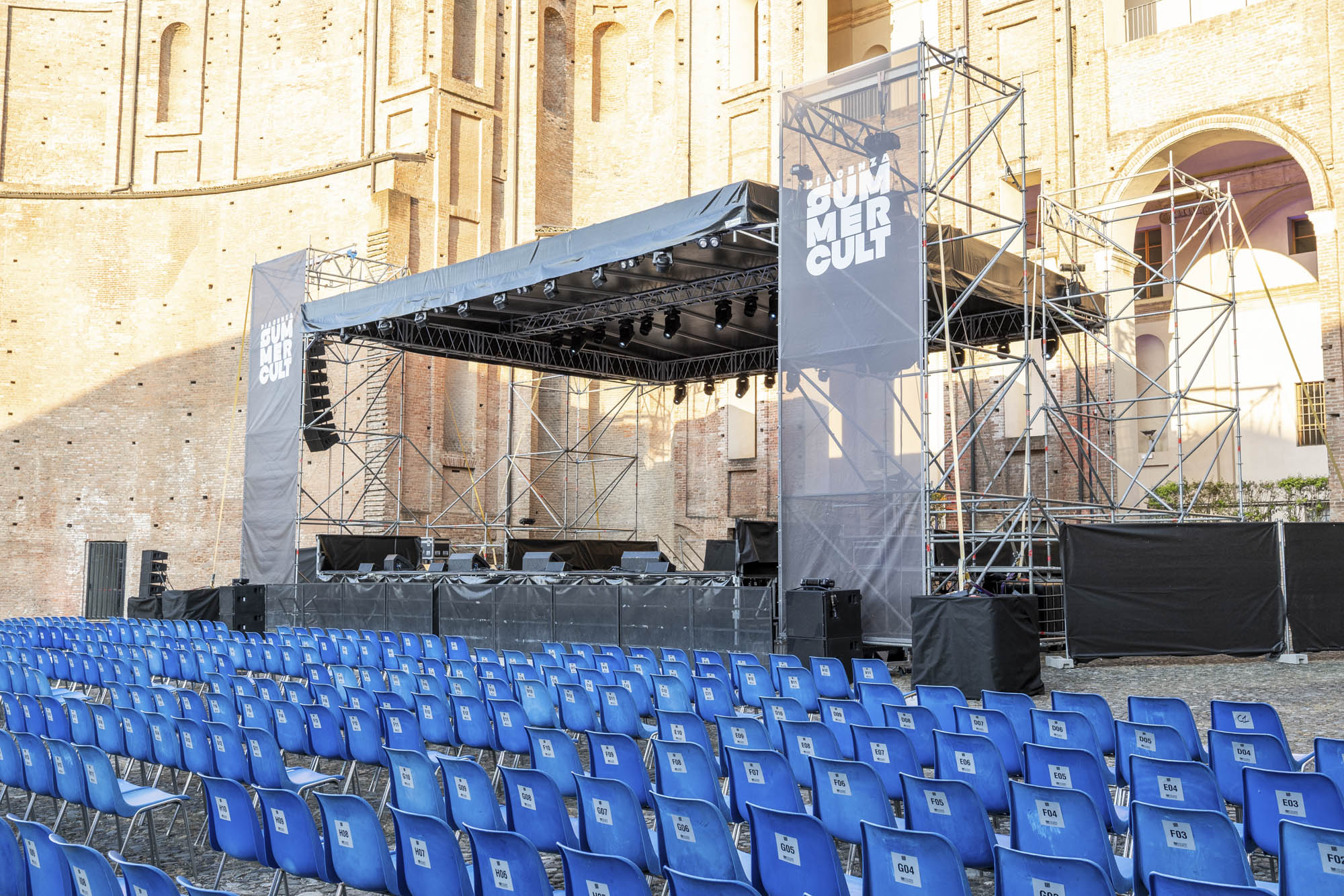 palco del Piacenza SummerCult