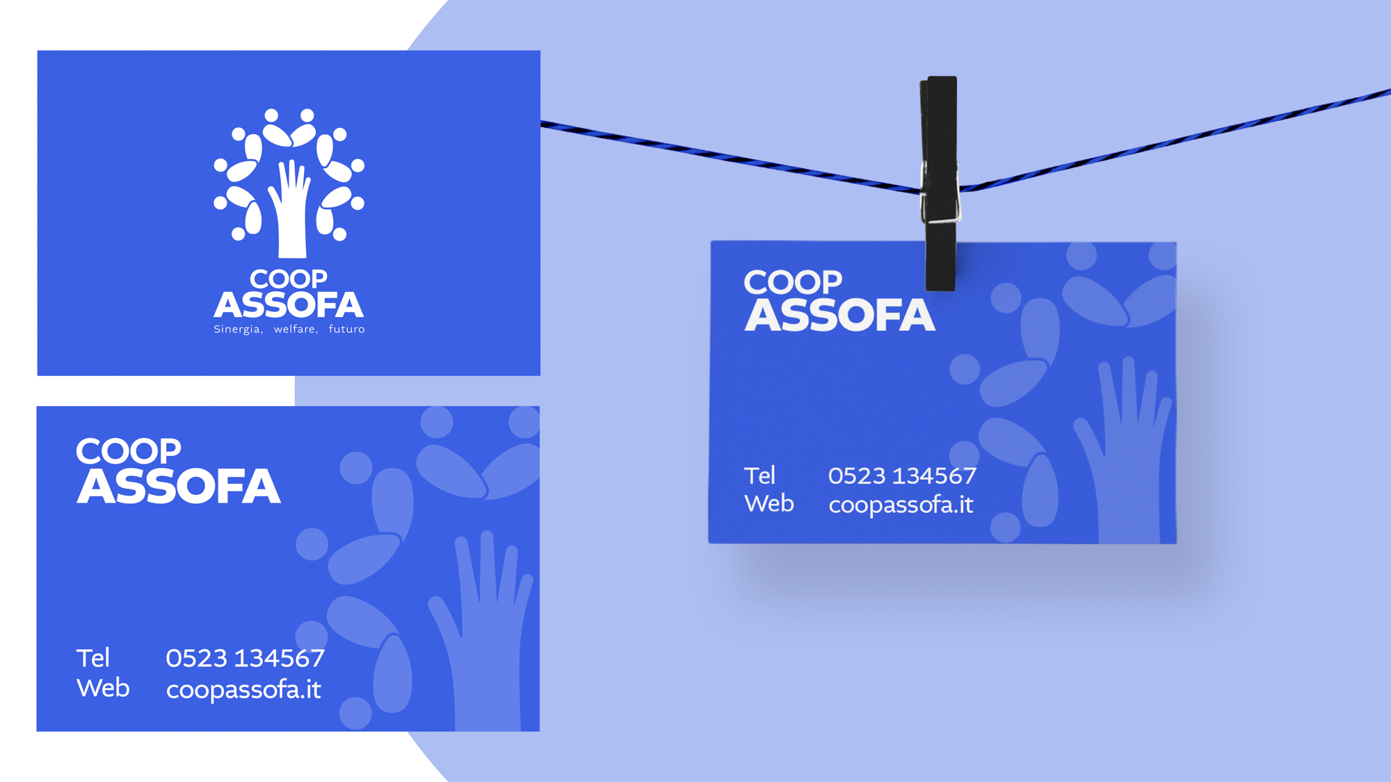 Biglietto da visita Coop Assofa cooperativa sociale