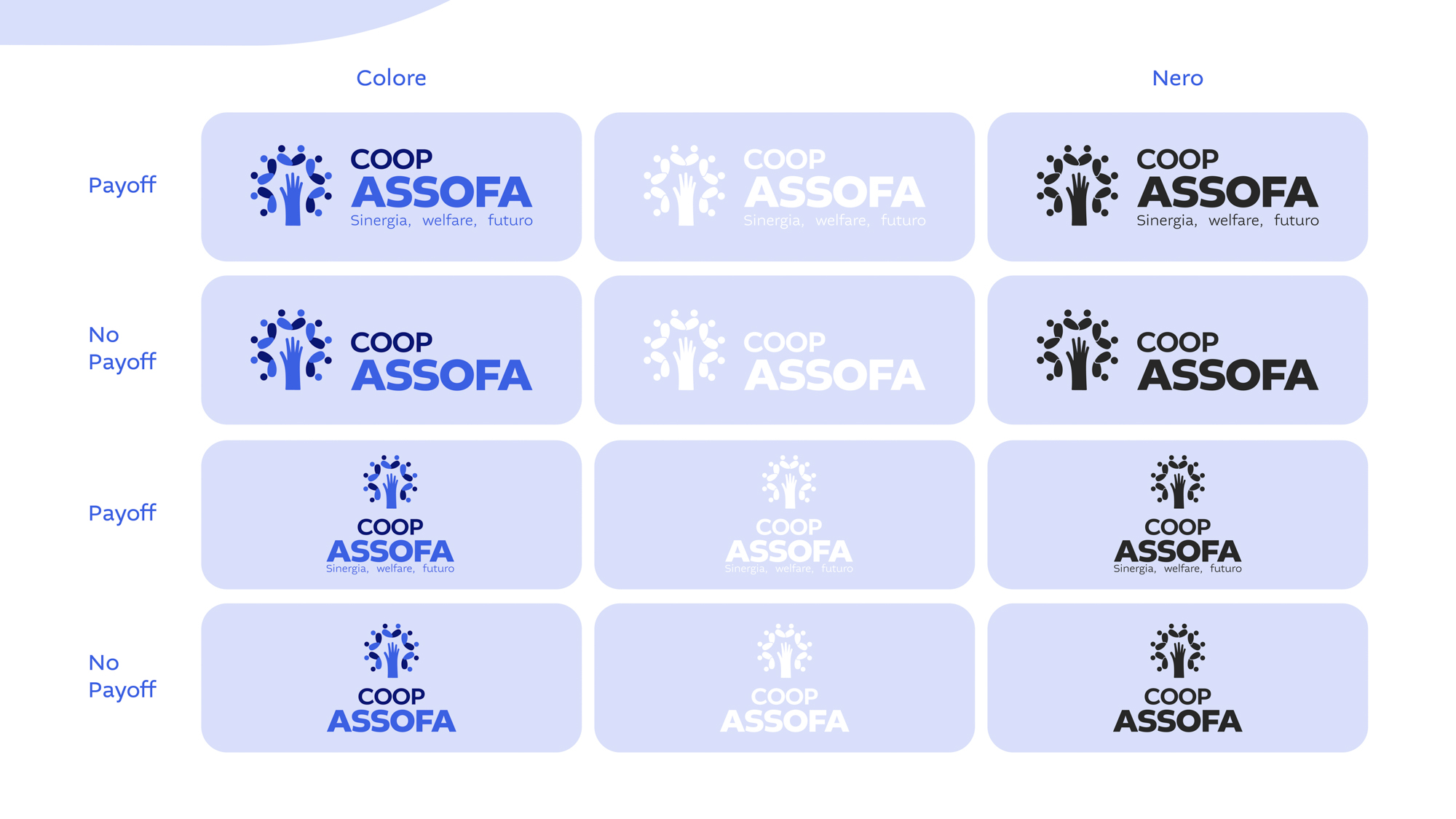 Declinazioni Coop Assofa Rebranding