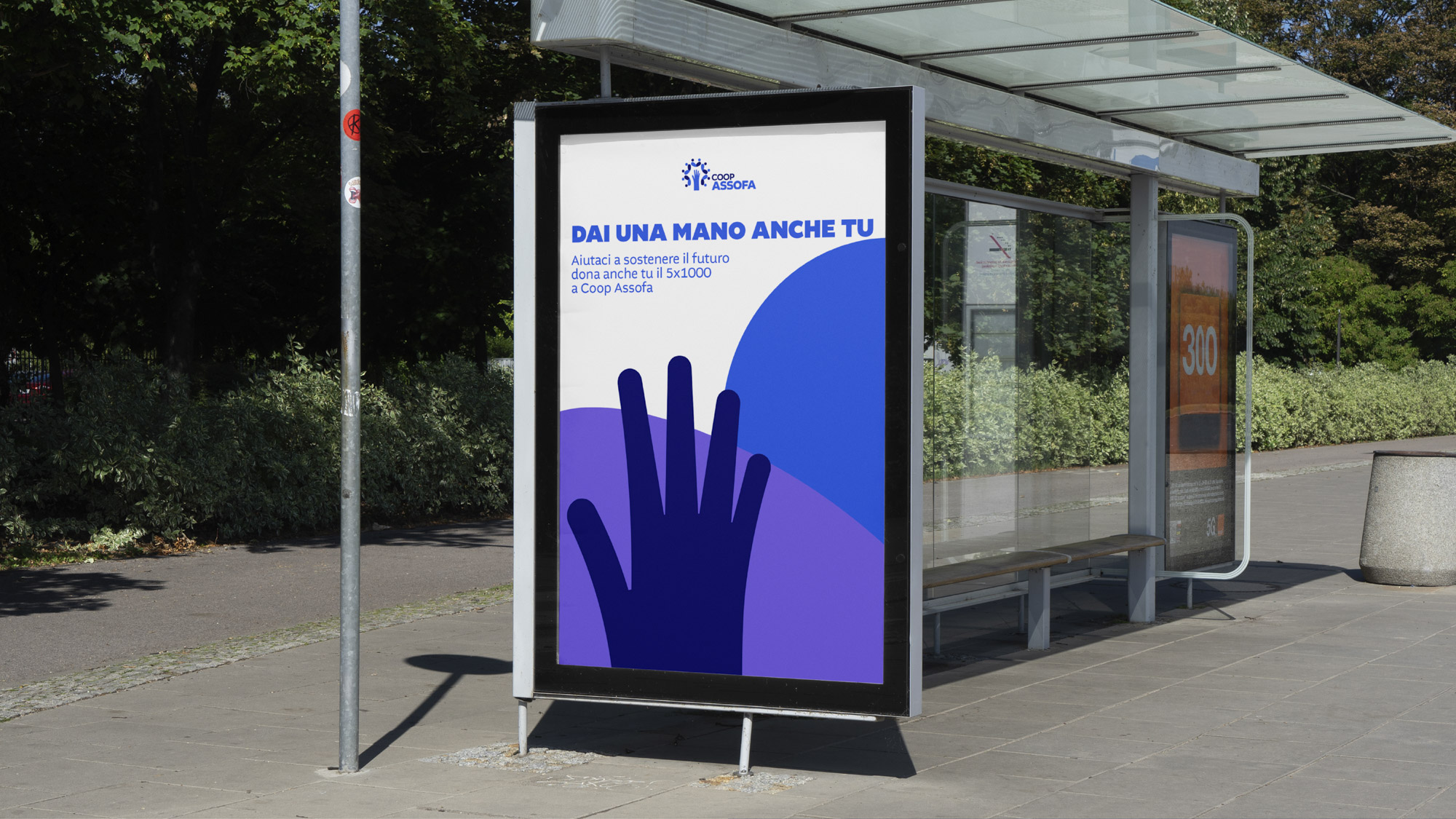 Cartellone Coop Assofa Rebranding