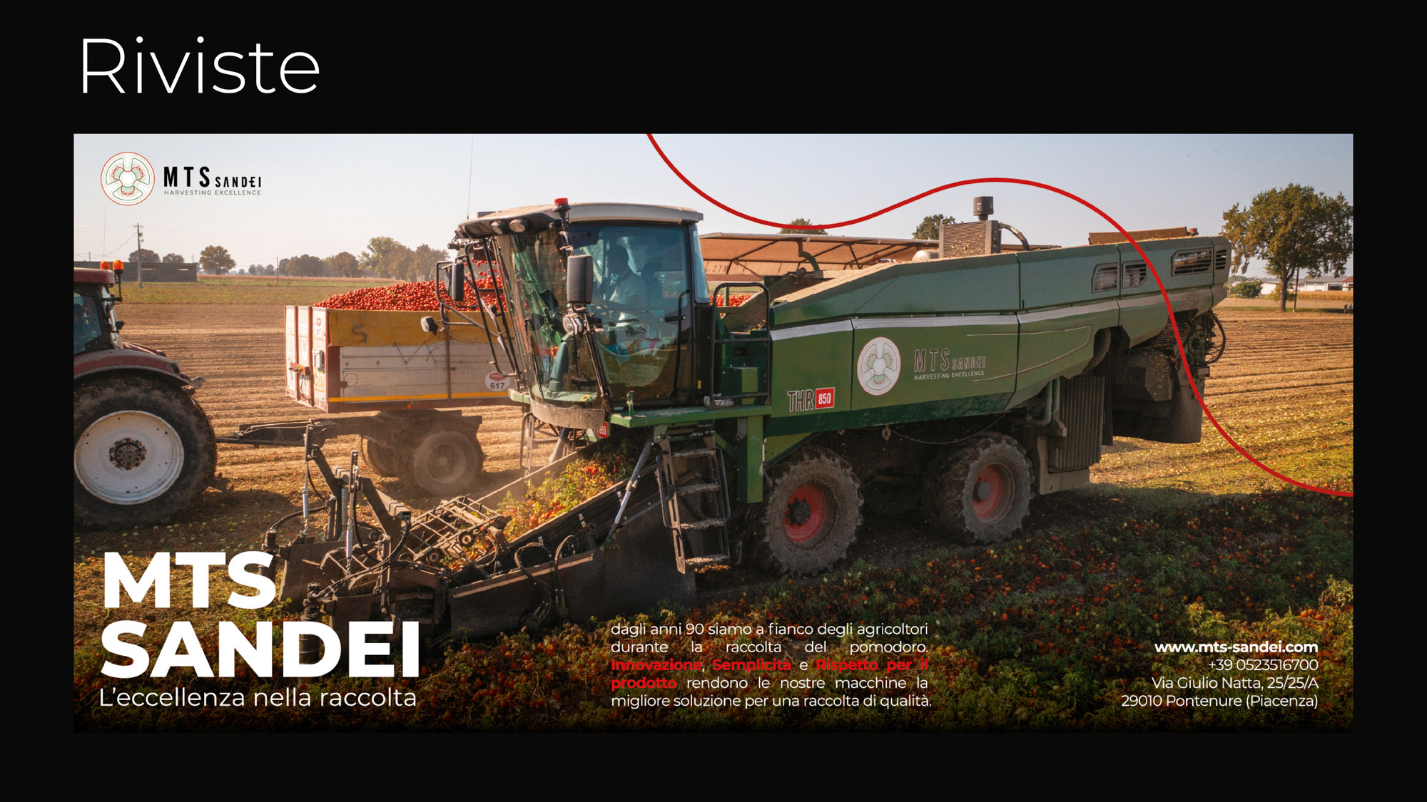Stampa magazine di settore MTS Sandei
