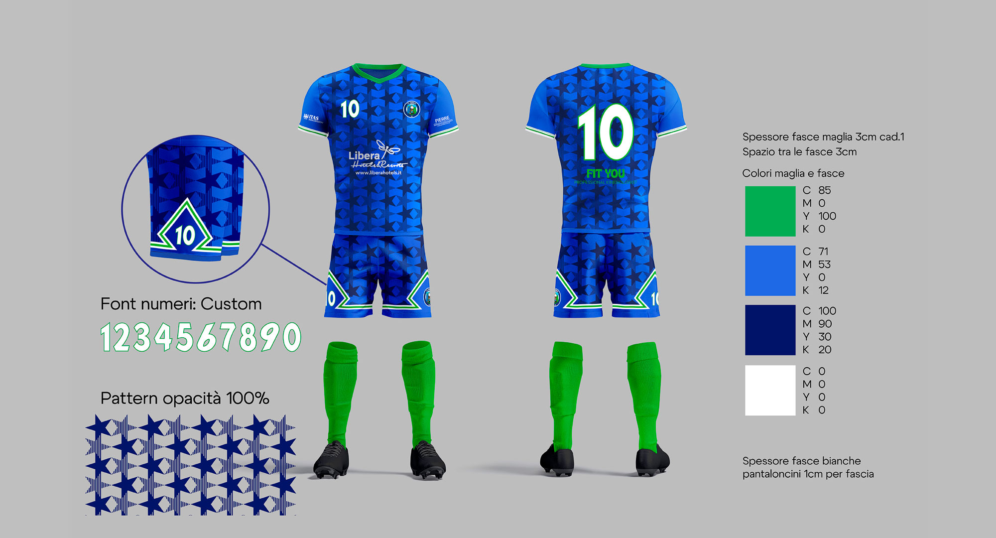grafica maglia Somaglia Calcio giocatore